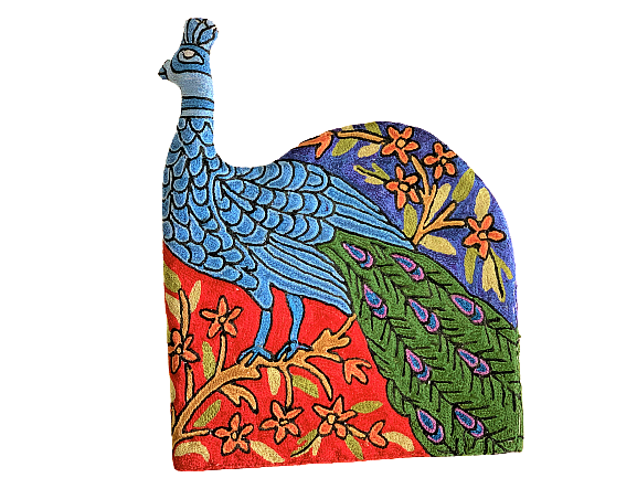 IndicHues Hand Embroidered Tea Cosy for Teapot/ Kettle with Crewel work from Kashmir