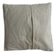 IndicHues Hand Embroidered Kashmiri Crewel 16x16 Cushion Cover in Red Chinar motif with Light Blue Base - IndicHues