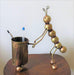 IndicHues Handmade Wrought Iron Ant Pen Stand - IndicHues