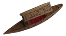 IndicHues Wooden Handcrafted 15 inch Shikara from Kashmir - IndicHues